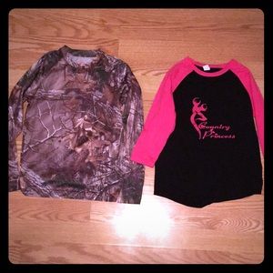 Long sleeve girls shirts ✔️✔️SOLD✔️✔️